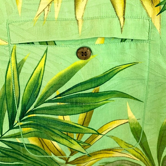 Vintage 90s Tommy Bahama Relax Fit Hawaiian Silk - Picture 4 of 8